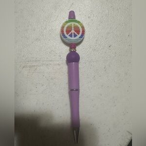 Colorful Peace Sign Pen